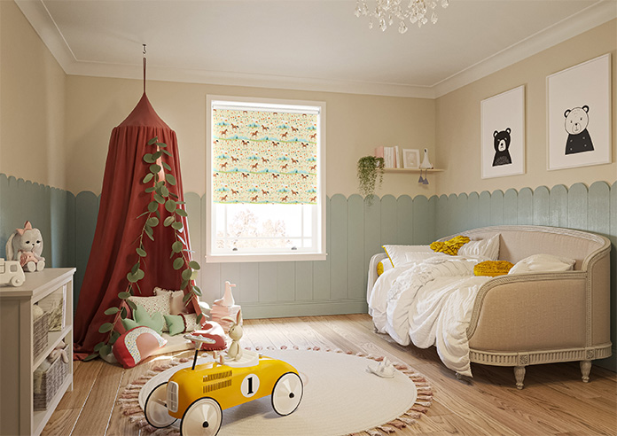 Prairie Horses, Amber Acres - Twist&Fit Roller Blind - Image 7